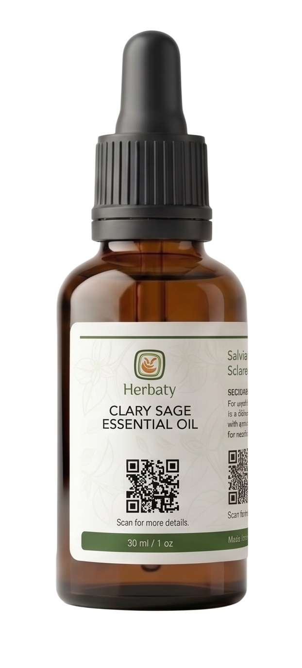 Clary Sage Essential Oil from Herbaty Organics