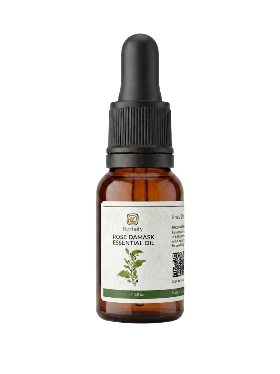 Rose Damask Essential Oil from Herbaty Organics