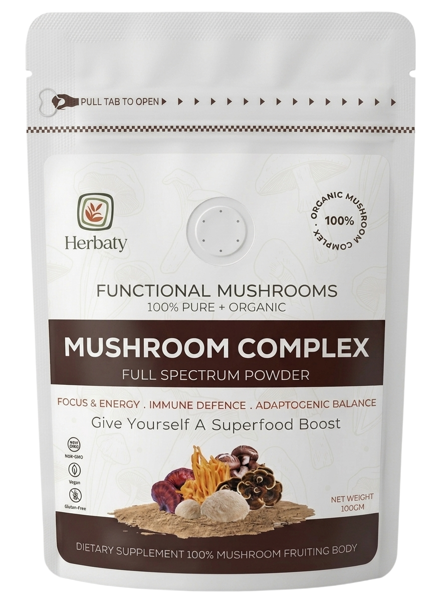 Mushroom Complex Extracts Powder from Herbaty Organics