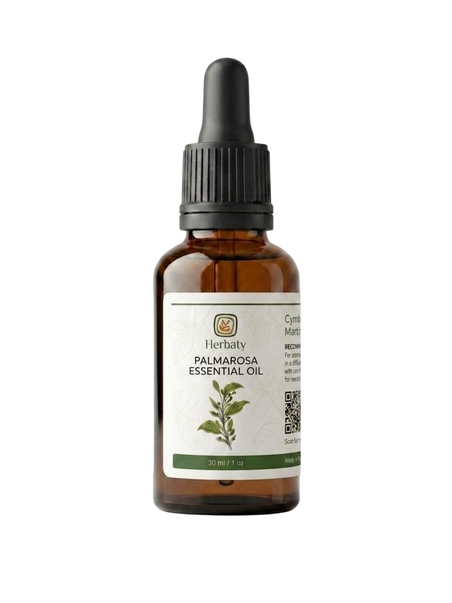 Palmarosa Essential Oil from Herbaty Organics
