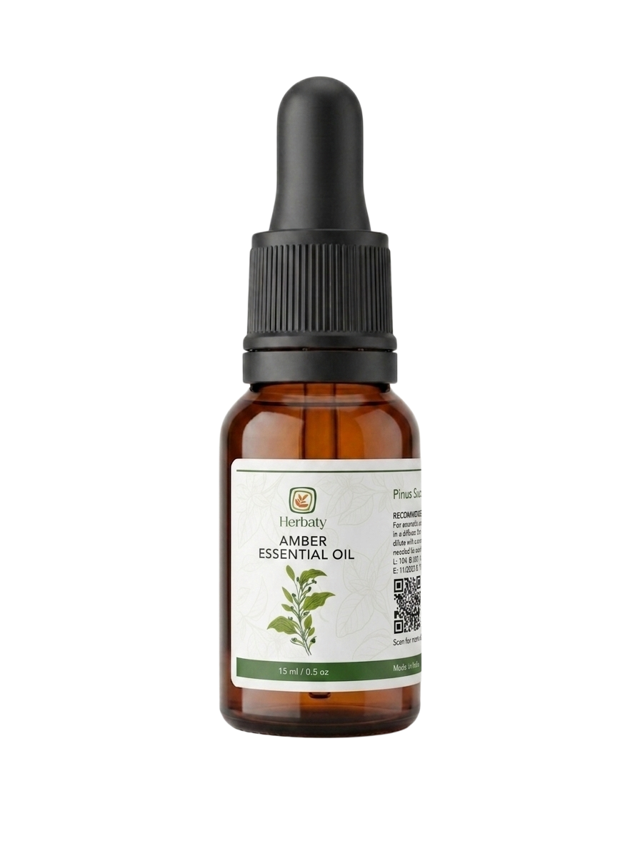 Amber Essential Oil from Herbaty Organics