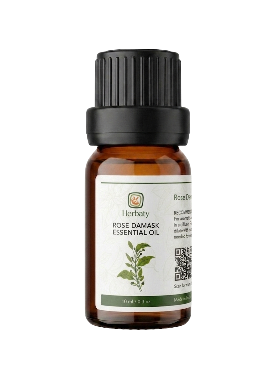 Rose Damask Essential Oil from Herbaty Organics