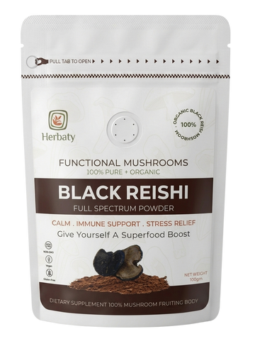 Black Reishi Mushroom Powder