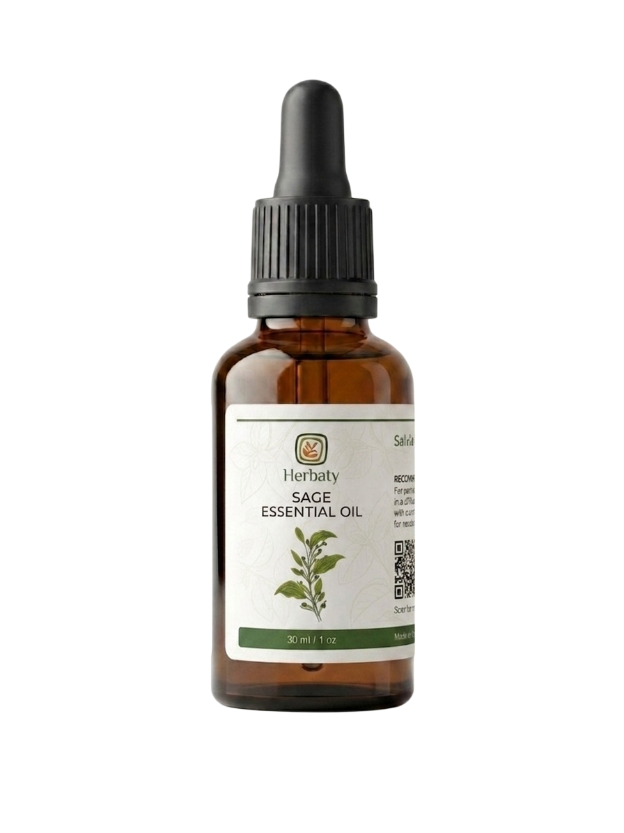 Sage Essential Oil from Herbaty Organics