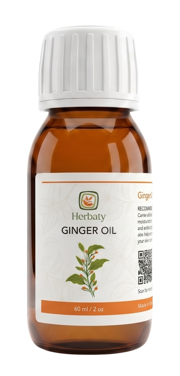 Ginger Carrier Oil from Herbaty Organics