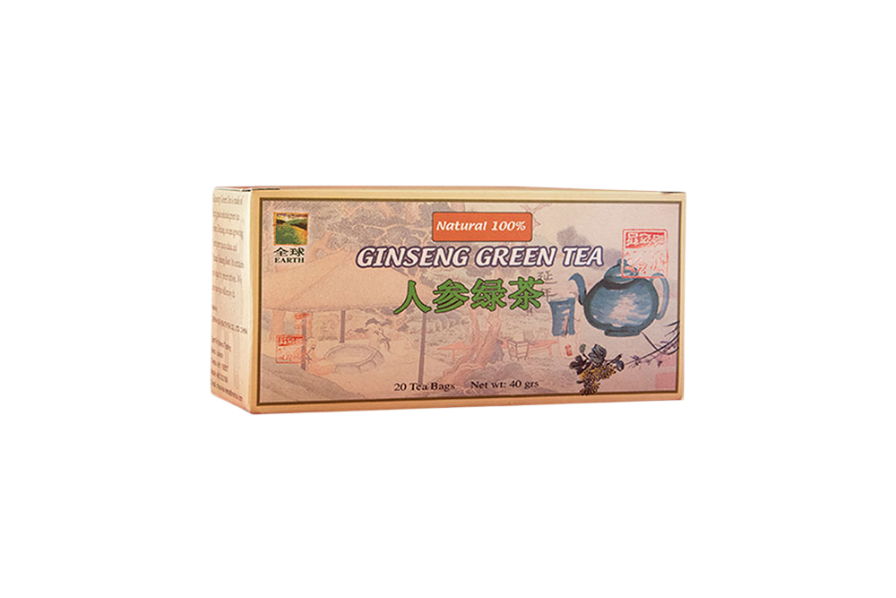 Ginseng Green Tea from Herbaty Organics